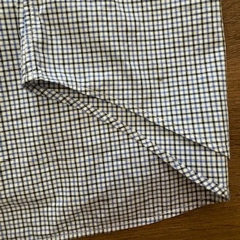 Ralph Lauren Men Blue Button Down Long‎ Sleeve Shirt Sz L Cotton Ivy League Prep